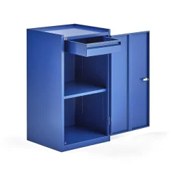 Työkalukaappi SERVE 1 vetolaatikko, 900x500x450 mm, sininen