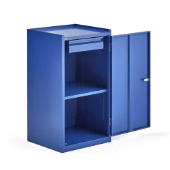 Työkalukaappi SERVE 1 vetolaatikko, 900x500x450 mm, sininen