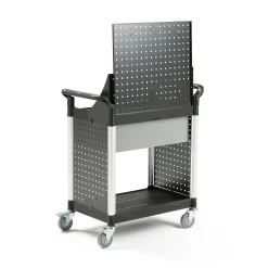 Työkaluvaunu MOVE 2 vetolaatikkoa, 1 työkalutaulu, 850x480x1345 mm