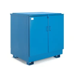 Tynnyrikaappi kahdelle tynnyrille 1400x1350x950 mm, 260l