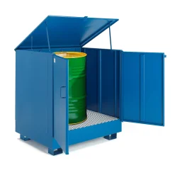 Tynnyrikaappi kahdelle tynnyrille 1400x1350x950 mm, 260l