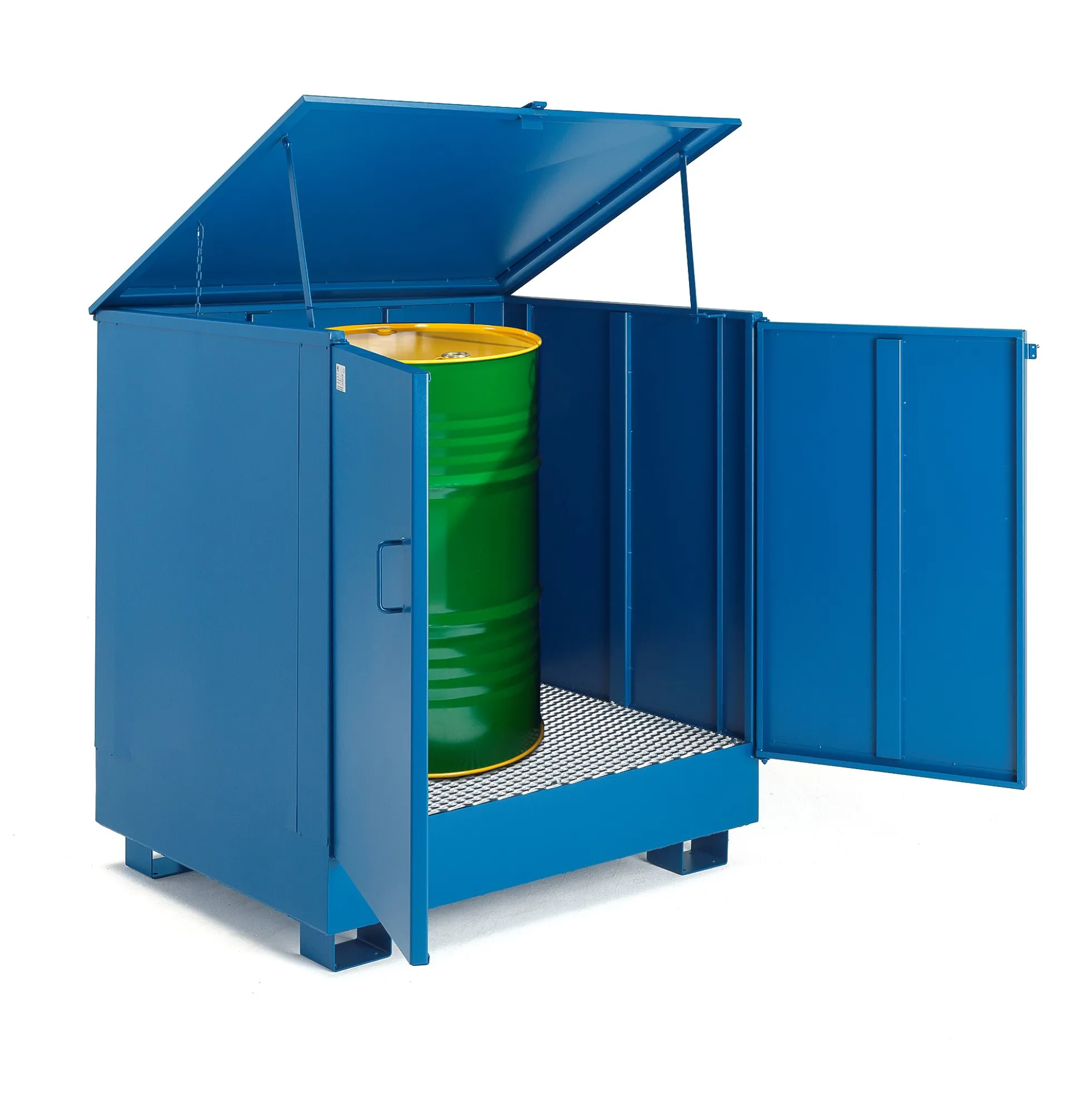 Tynnyrikaappi kahdelle tynnyrille 1400x1350x950 mm, 260l