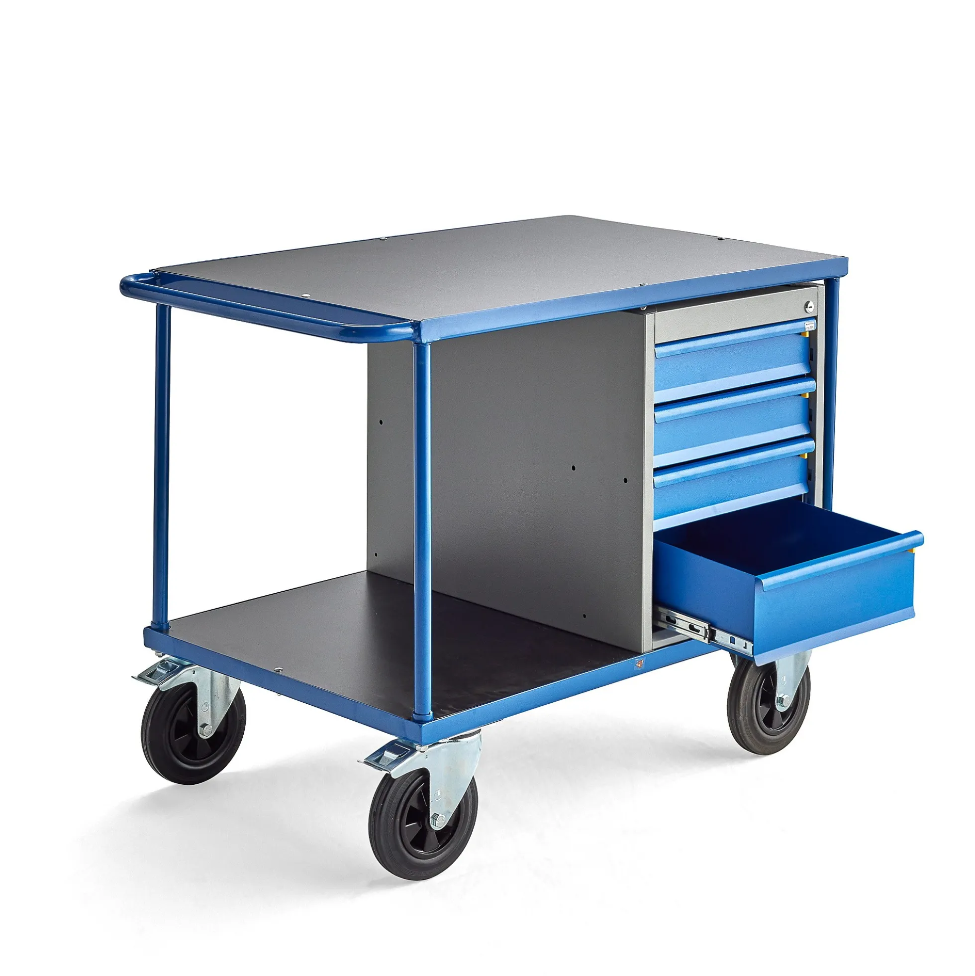 Työpenkki MOBILE Pyörällinen, 1 laatikosto, 875x1000x700 mm
