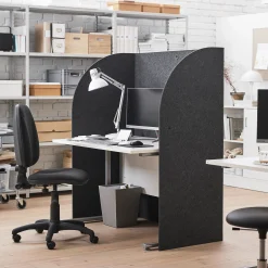 Työpöytä FLEXUS Suora pöytälevy, etulevy,1200x800 mm, valkoinen laminaatti