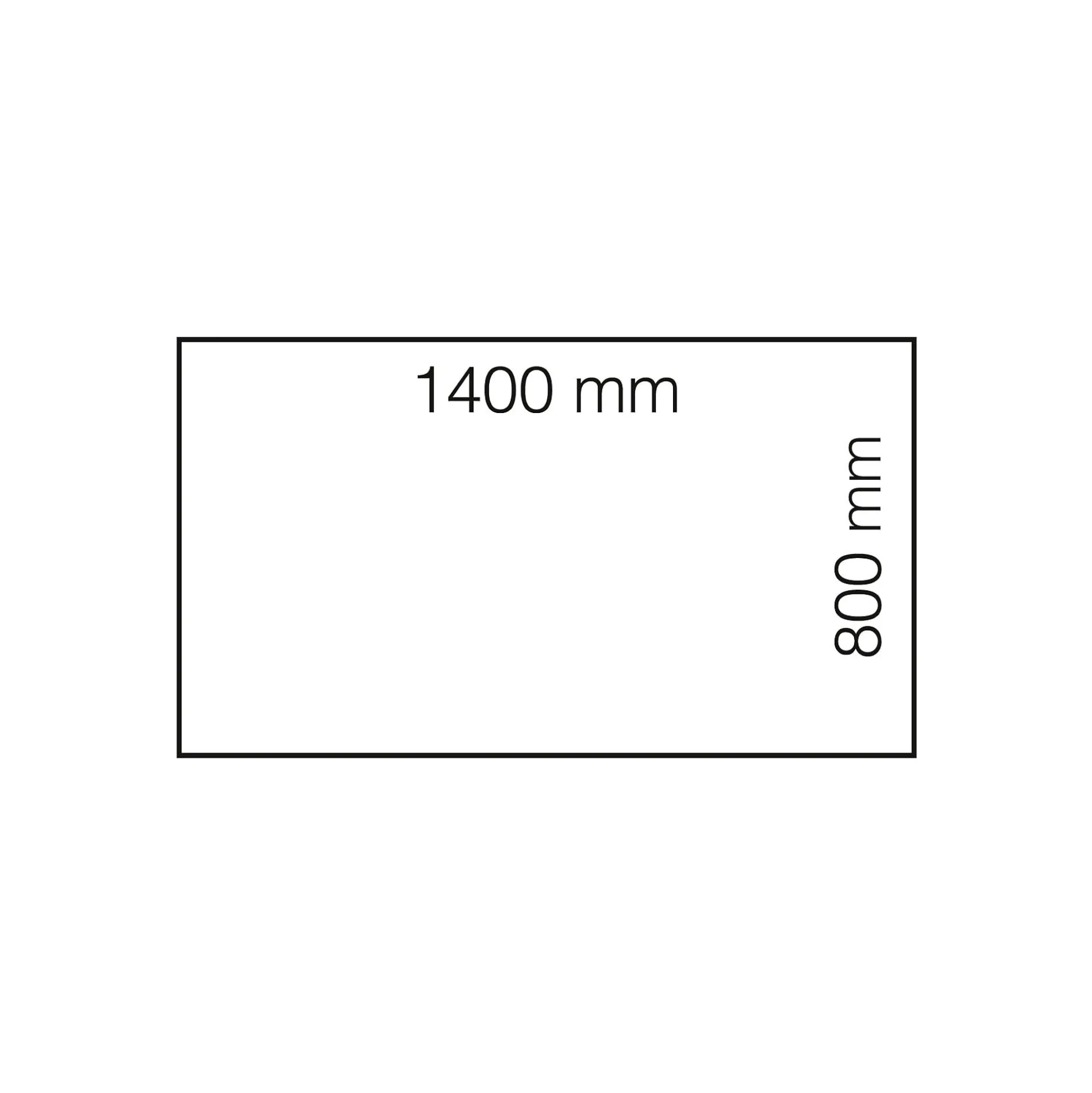 Työpöytä QBUS 4 suoraa jalkaa, 1400x800 mm, musta jalusta, vaaleanharmaa