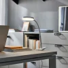 Työpöytävalaisin led FLEX CLIP Kiinnitetään pöydän reunaan, valkoinen