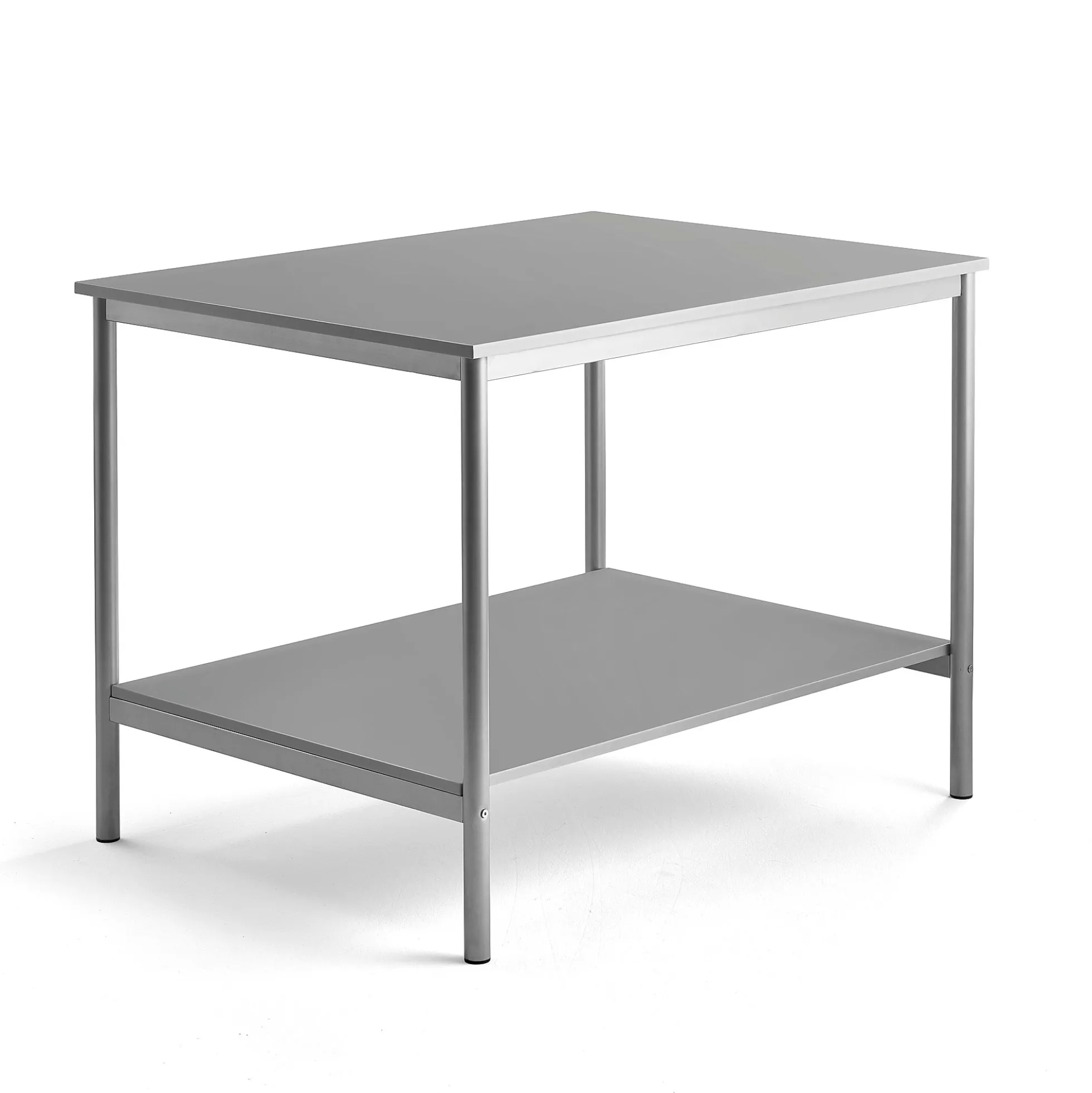 Työpöytä 1200x900x900 mm, vaaleanharmaa, hopeanharmaa