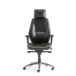 Työtuoli STIRLING Musta keinonahka