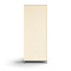 Vaatekaappi QBUS Lukollinen, vaatetanko, jalusta, 2020x800x570 mm, hopea, koivu