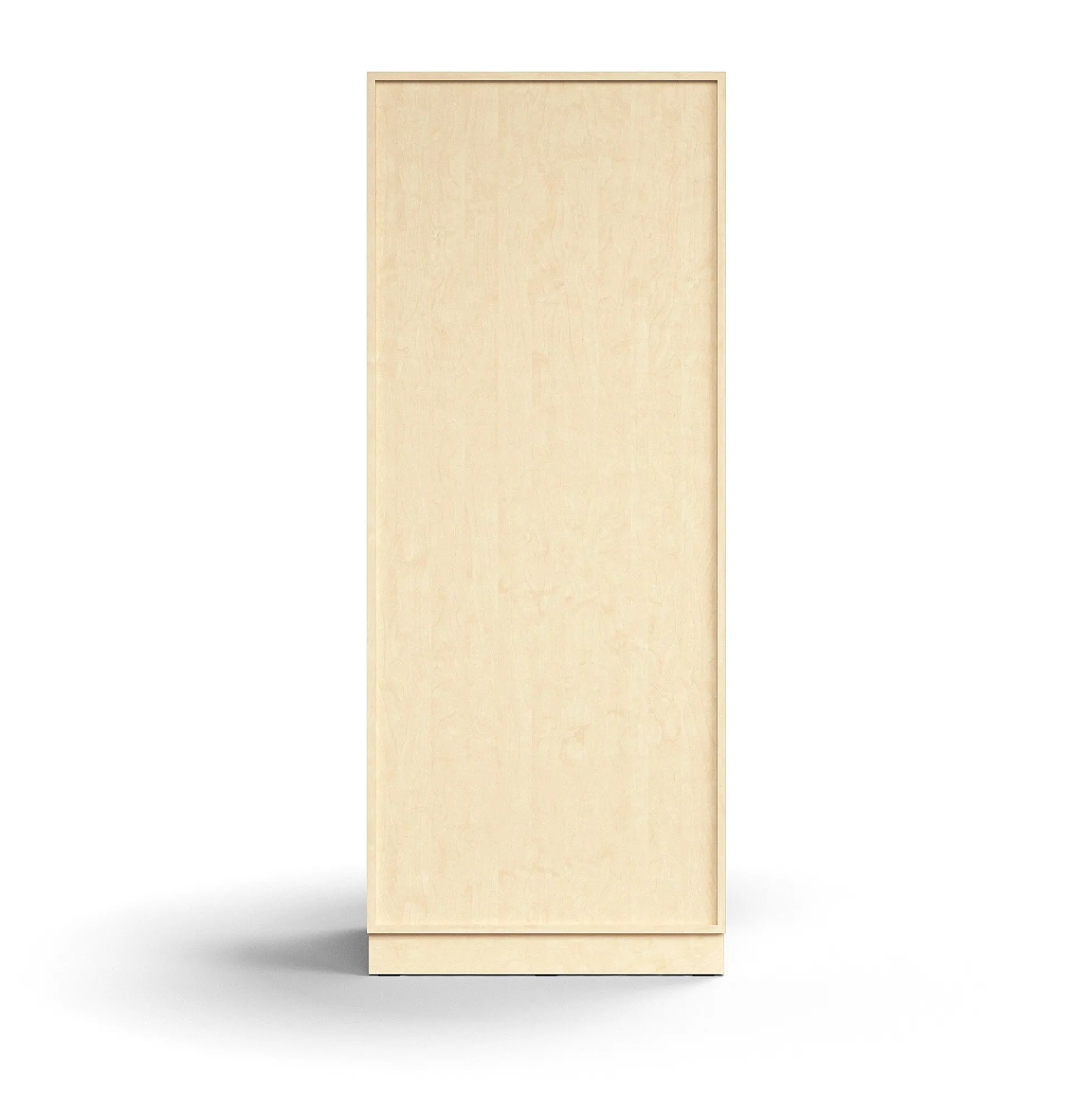 Vaatekaappi QBUS Lukollinen, vaatetanko, sokkeli, 2020x800x570 mm, koivu