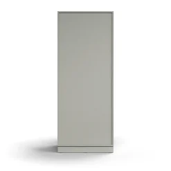 Vaatekaappi QBUS Lukollinen, vaatetanko, sokkeli, 2020x800x570 mm, vaaleanharmaa