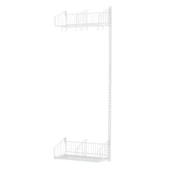 Vaateteline TRÅD Jatko-osa, seinämalli, 600x2000 mm, valkoinen
