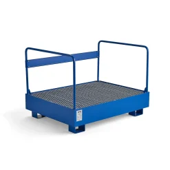 Valuma-allas kahdelle tynnyrille Ritilätaso, kaiteet, 1250x950x910 mm, 240 litraa