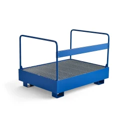 Valuma-allas kahdelle tynnyrille Ritilätaso, kaiteet, 1250x950x910 mm, 240 litraa