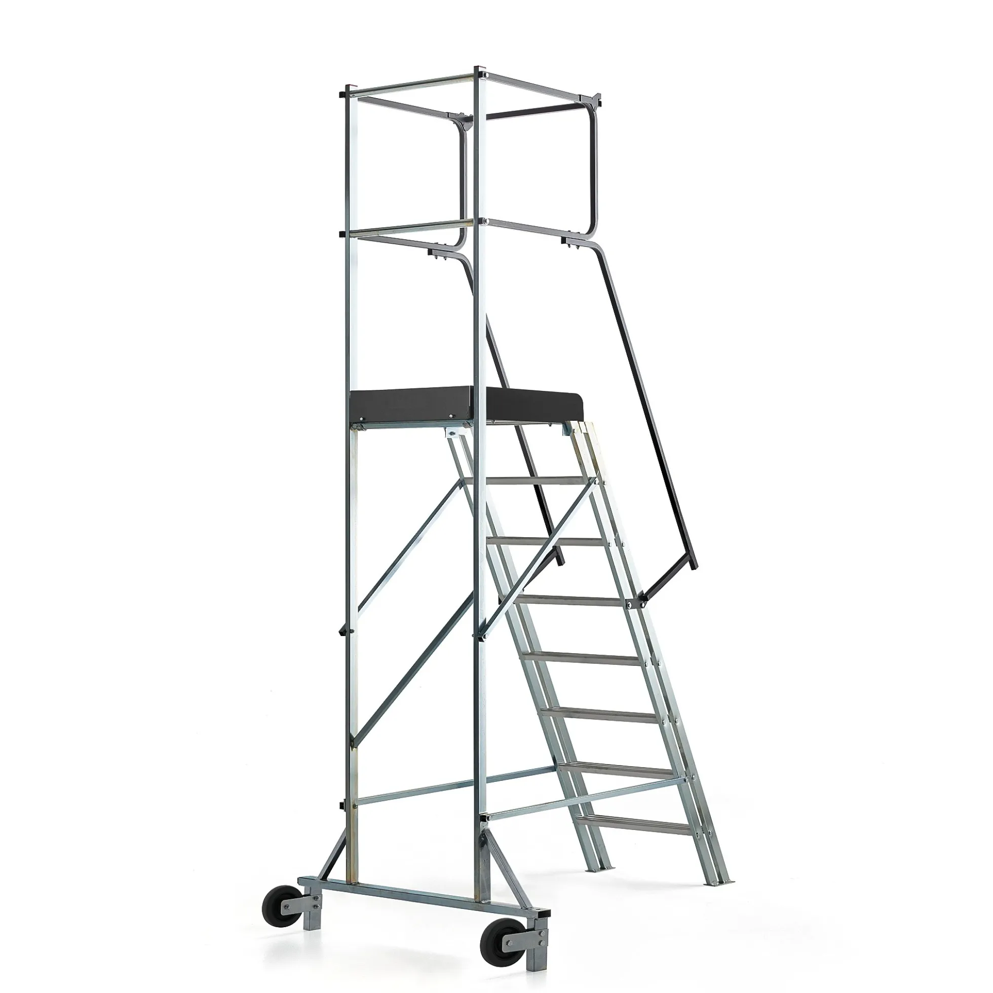 Varastotikkaat ALOFT 8 askelmaa, K 1600 mm