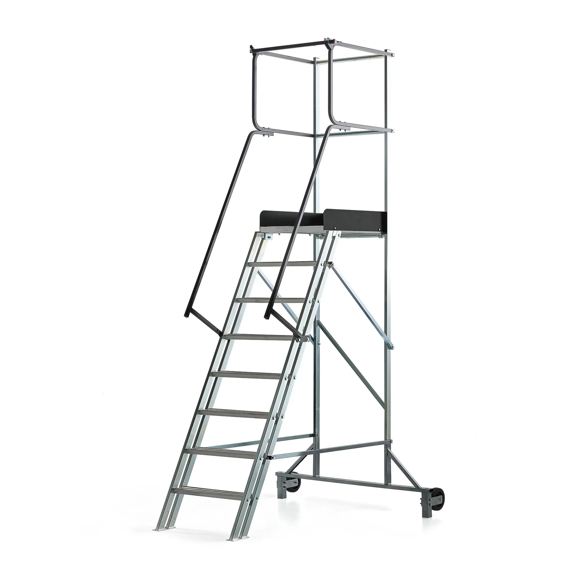 Varastotikkaat ALOFT 8 askelmaa, K 1600 mm