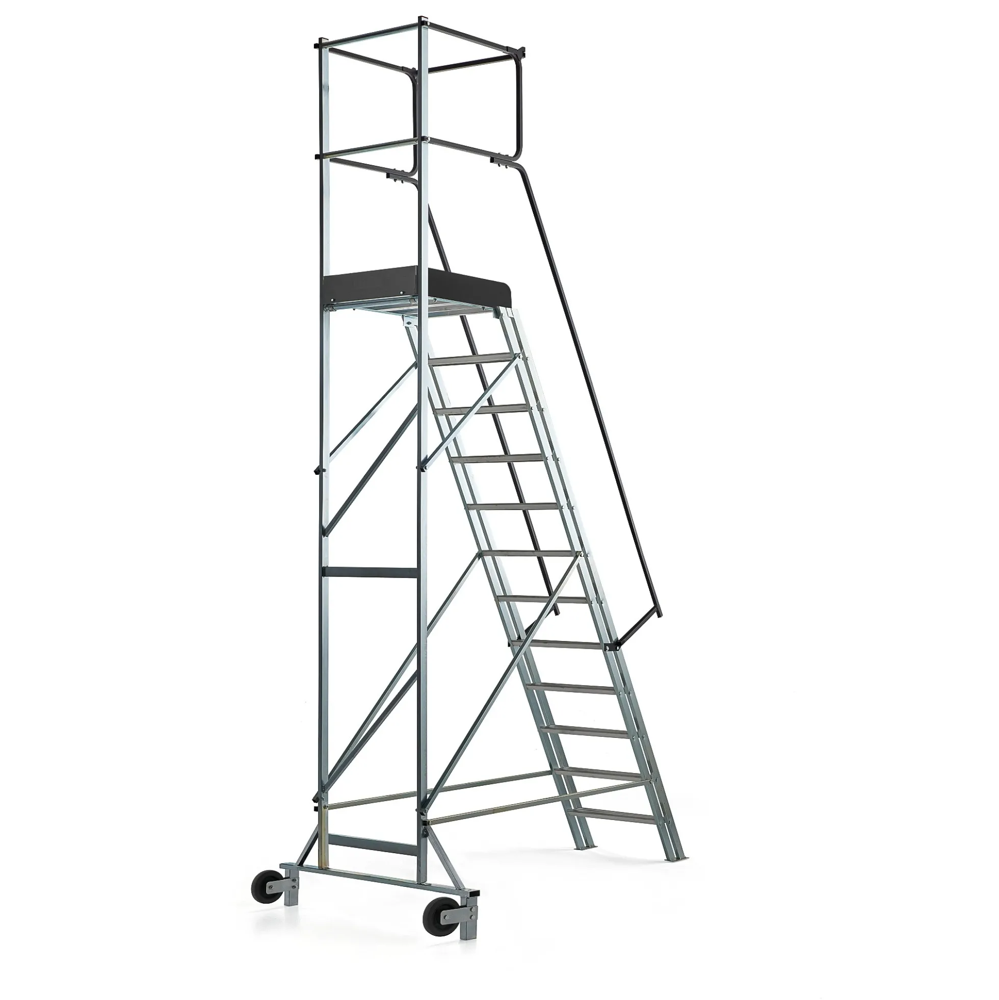 Varastotikkaat ALOFT 12 askelmaa, K 2400 mm