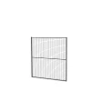 Verkkoelementti X-GUARD Korkeus: 1300 mm, leveys: 1200 mm
