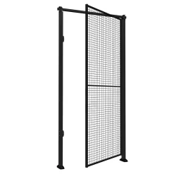 Verkkoseinäovi X-STORE Sis. pystypylväät, oikea, 2300x1000 mm, sylinterilukko