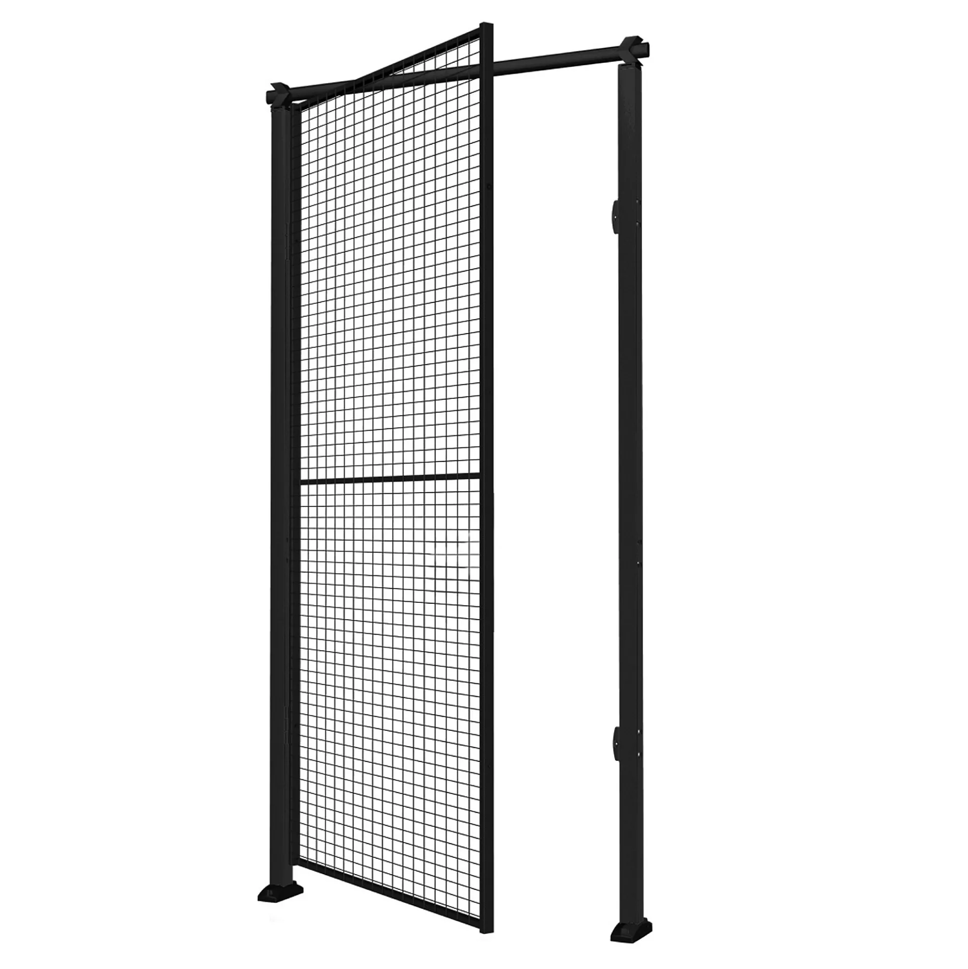 Verkkoseinäovi X-STORE Sis. pystypylväät, vasen, 2300x1000 mm, sylinterilukko