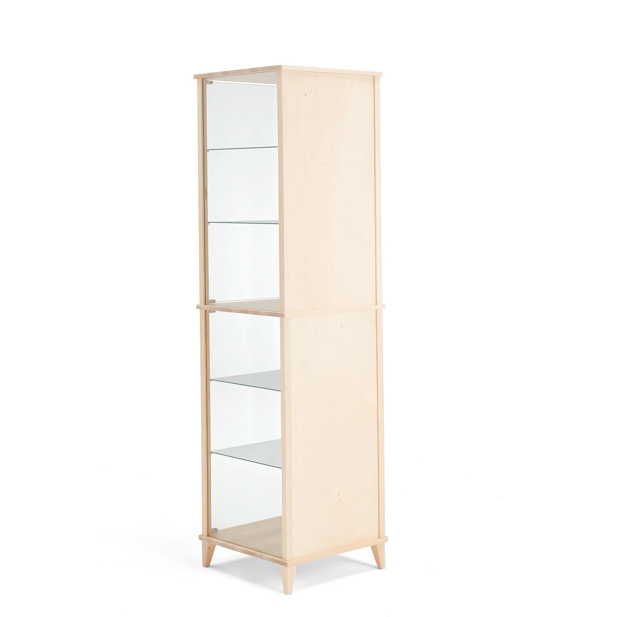 Vitriini Lattiamalli, 1840x500x500 mm, koivu