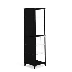 Vitriini Lattiamalli, 1840x500x500 mm, musta