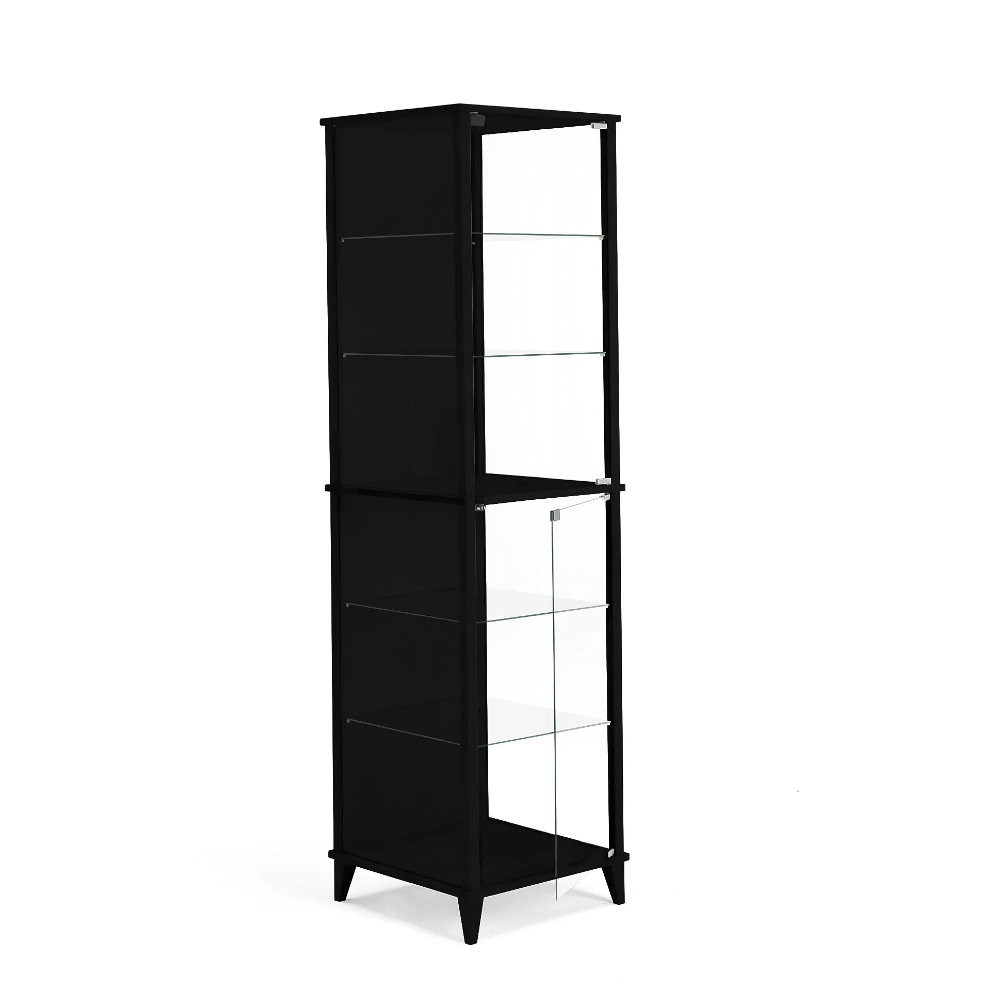 Vitriini Lattiamalli, 1840x500x500 mm, musta