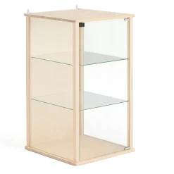 Vitriini Seinämalli, 920x500x500 mm, koivu